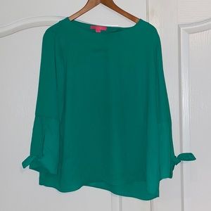 Lilly Pulitzer Green Blouse